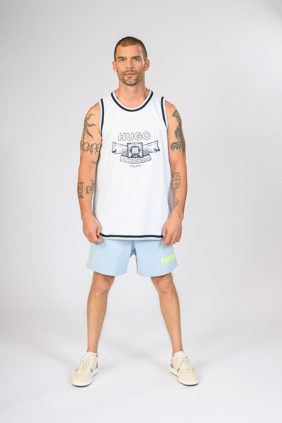 Шорты Hugo мужские голубые