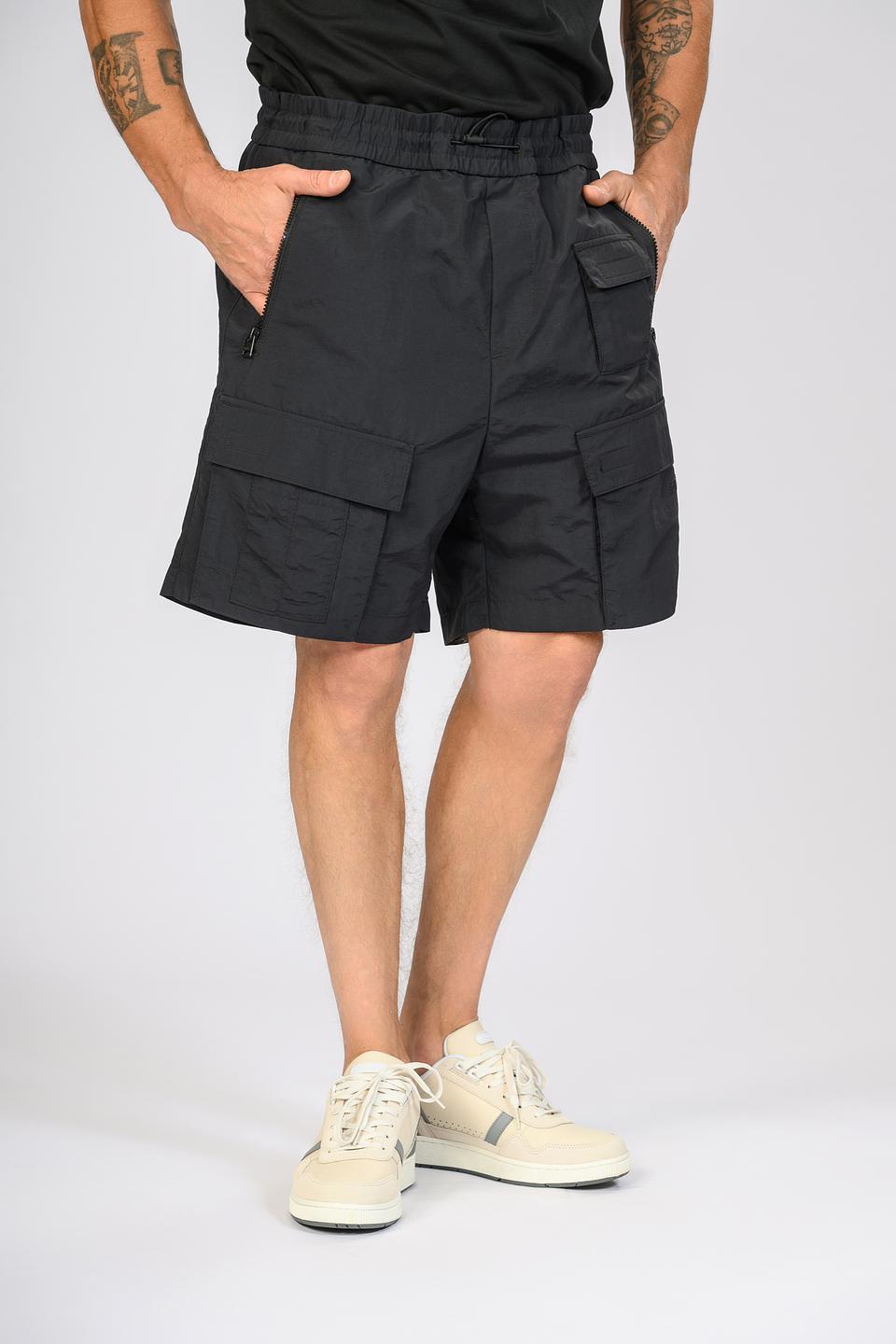 Шорты Hugo карго чёрные