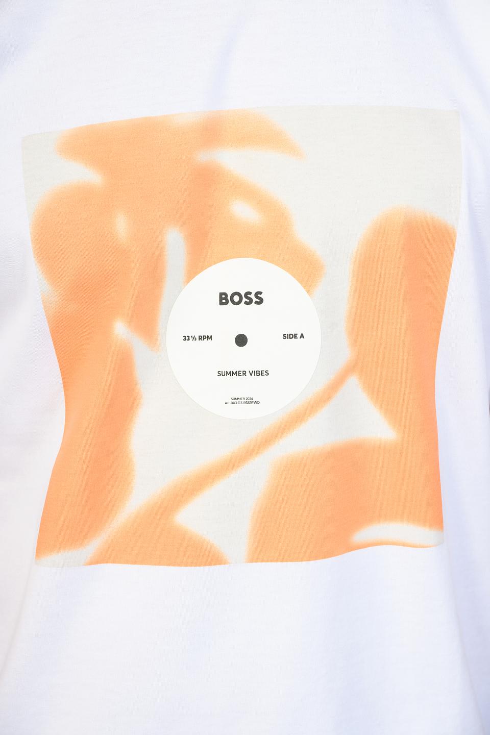 Футболка Boss Black с принтом