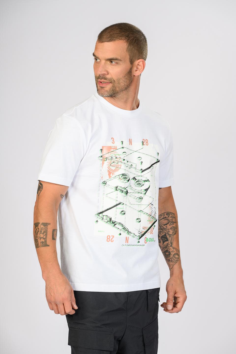 Футболка Boss Orange с принтом