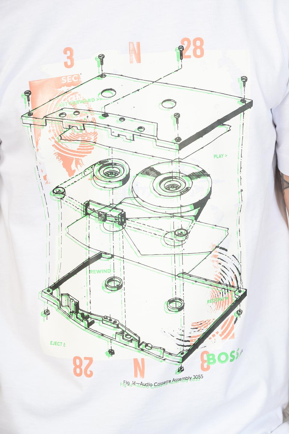 Футболка Boss Orange с принтом