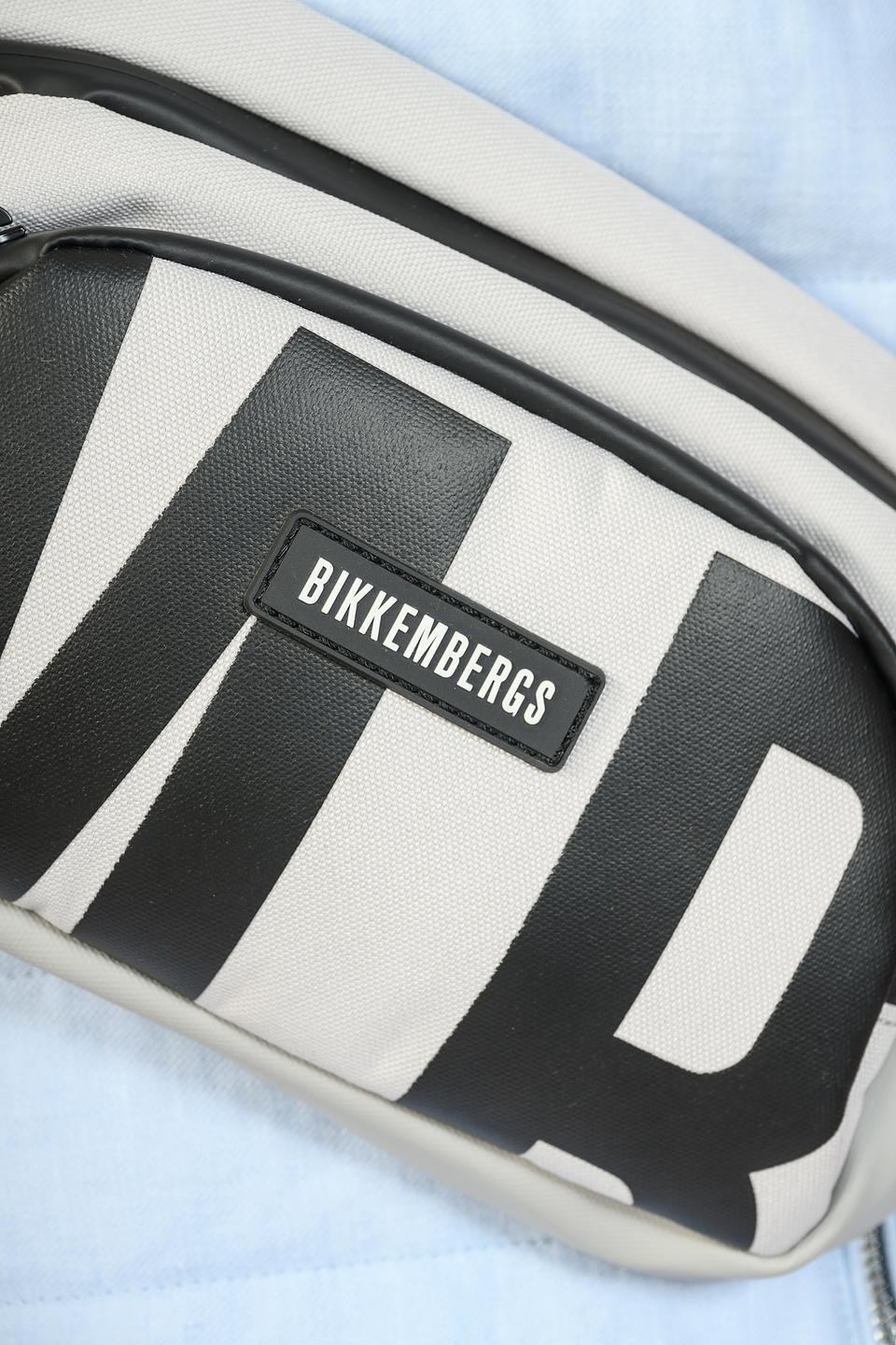 Сумка на пояс Bikkembergs серая