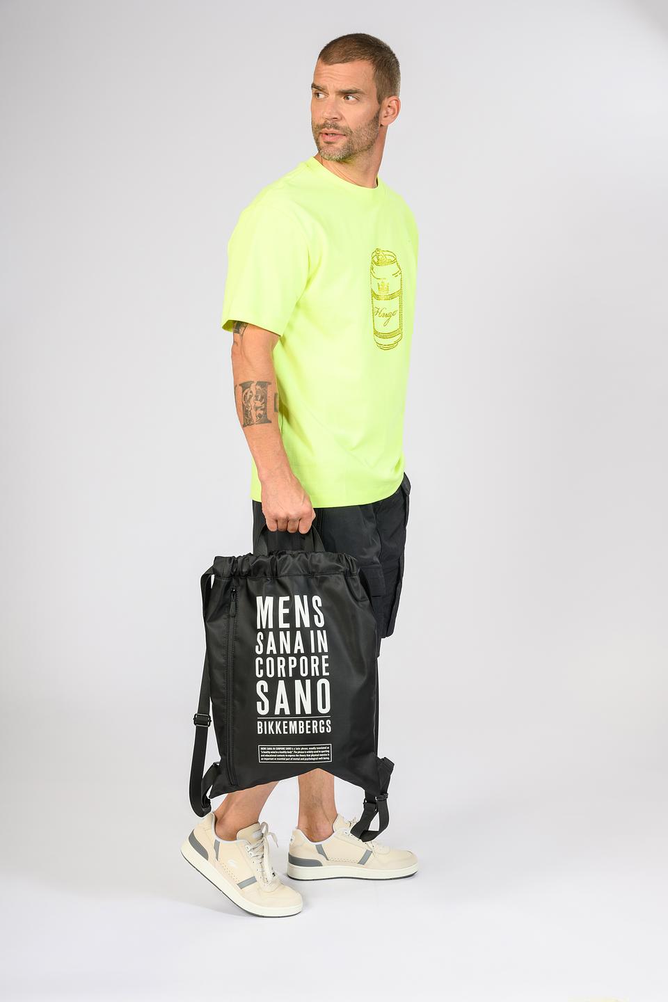 Сумка Bikkembergs нейлоновая чёрная