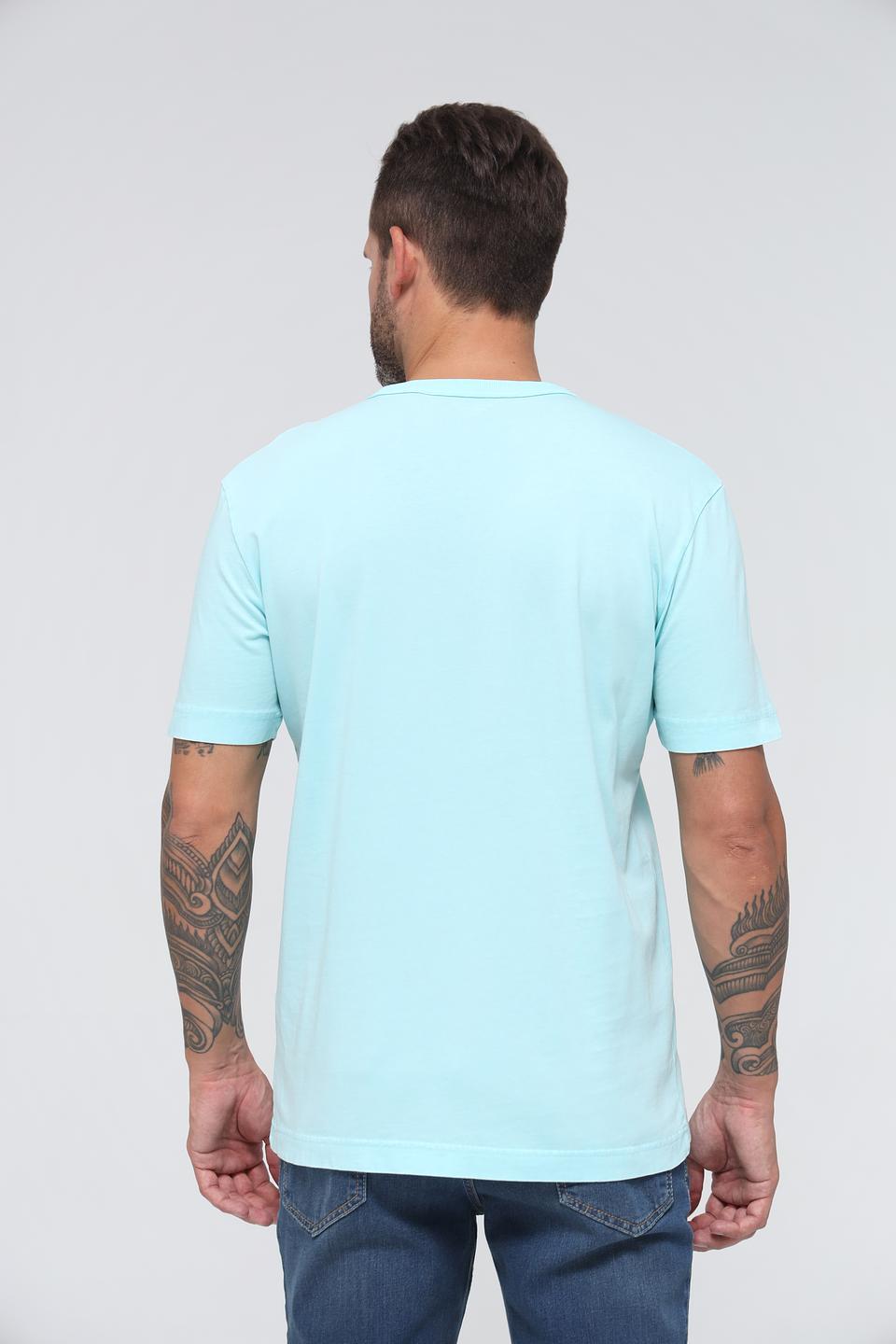 Футболка Tom Tailor CALI голубая