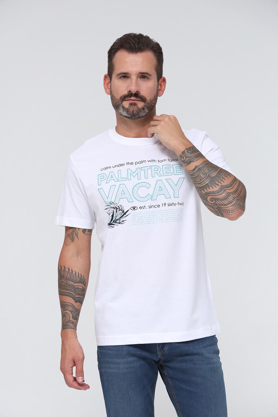 Футболка Tom Tailor с принтом