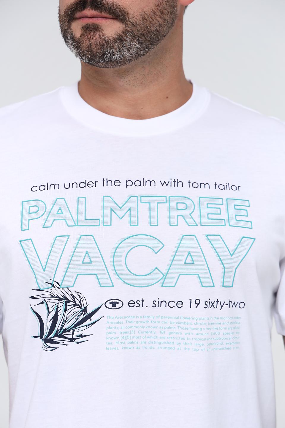 Футболка Tom Tailor с принтом