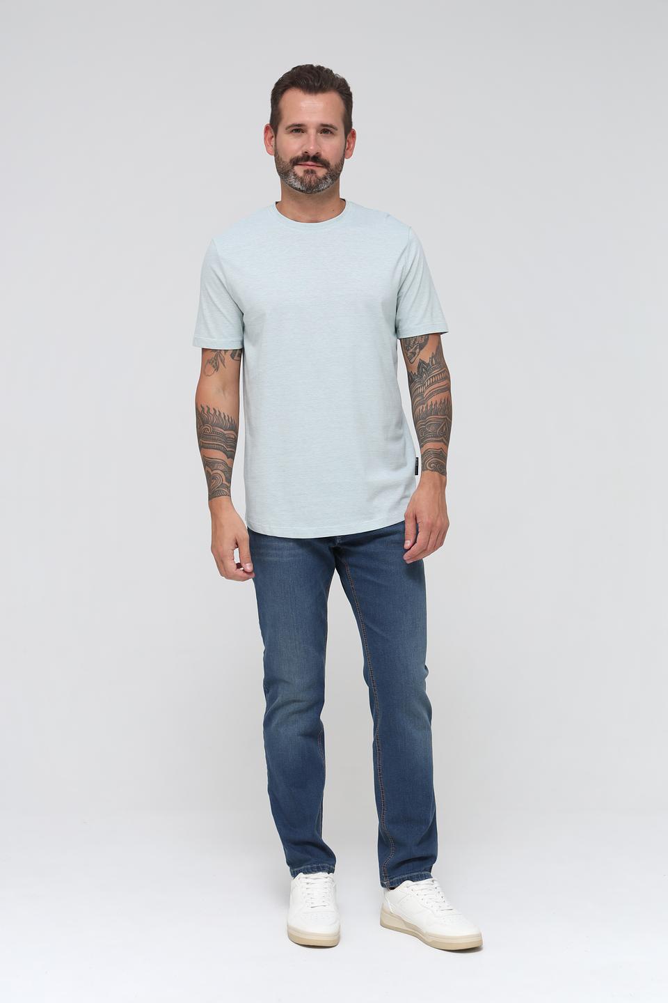 Футболка Tom Tailor denim голубая