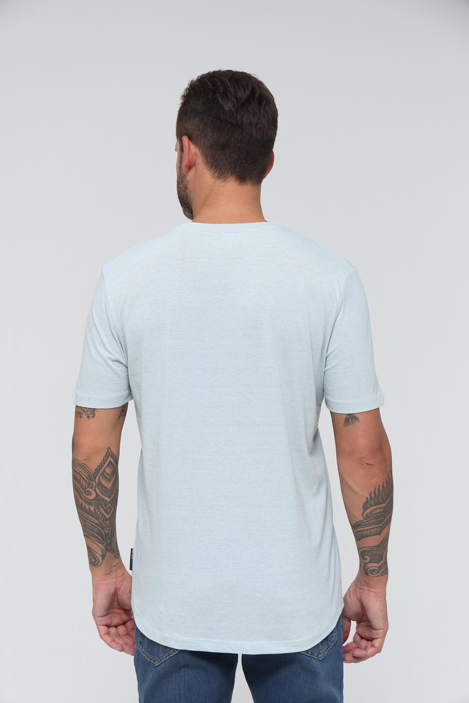 Футболка Tom Tailor denim голубая