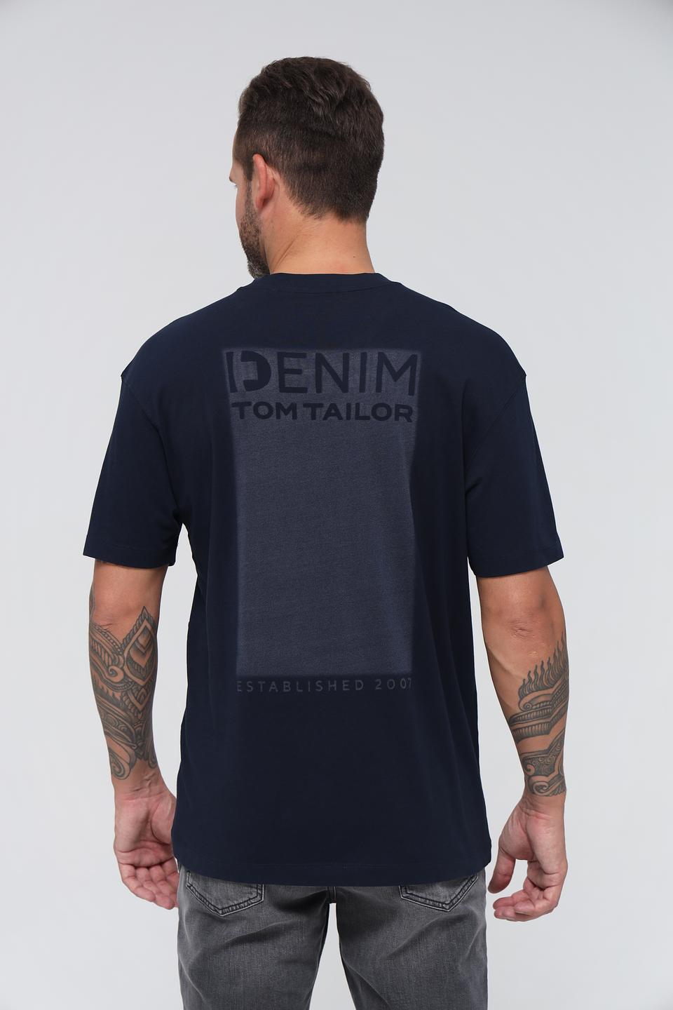 Футболка Tom Tailor denim синяя