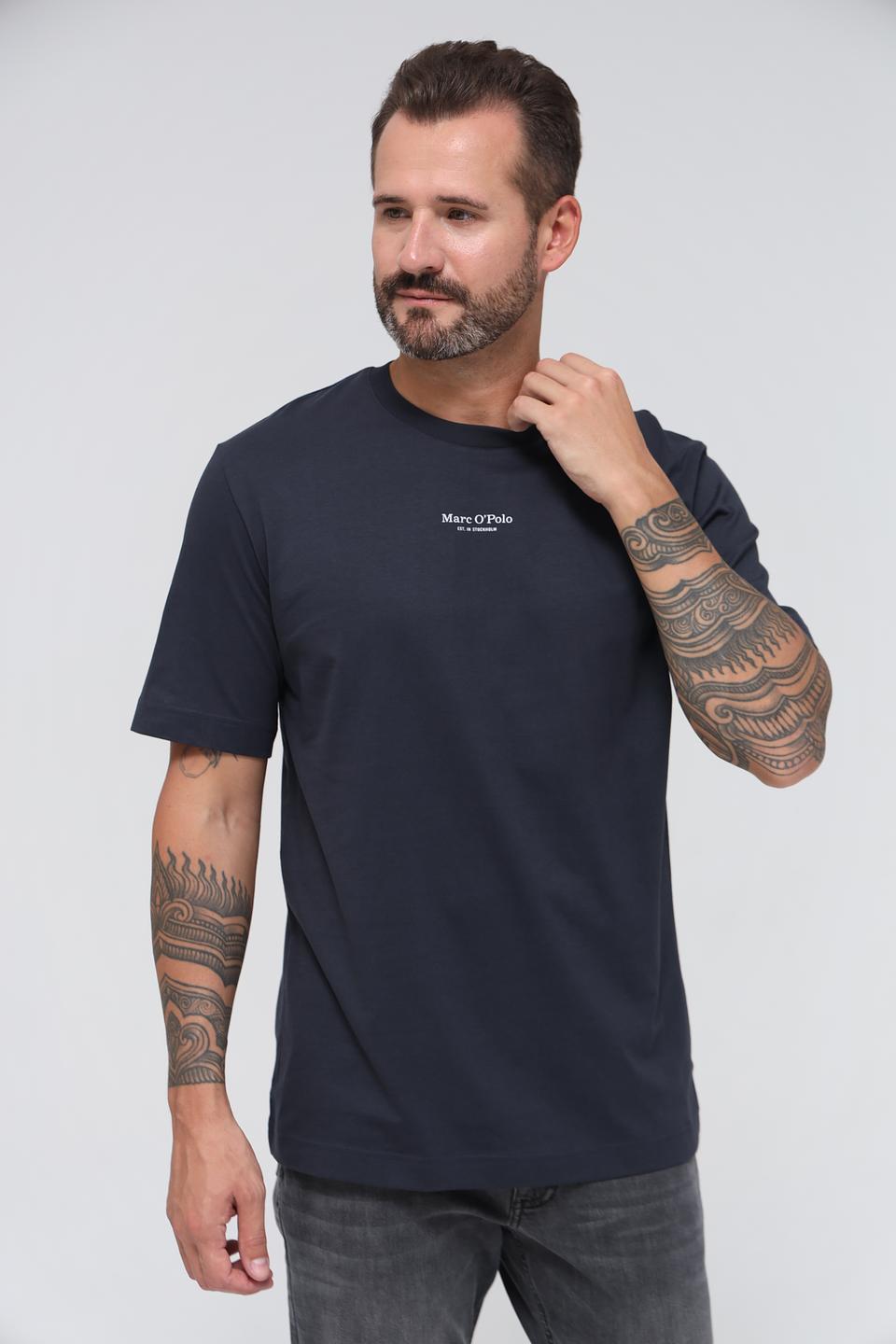 Футболка Marc O Polo men темно-синяя
