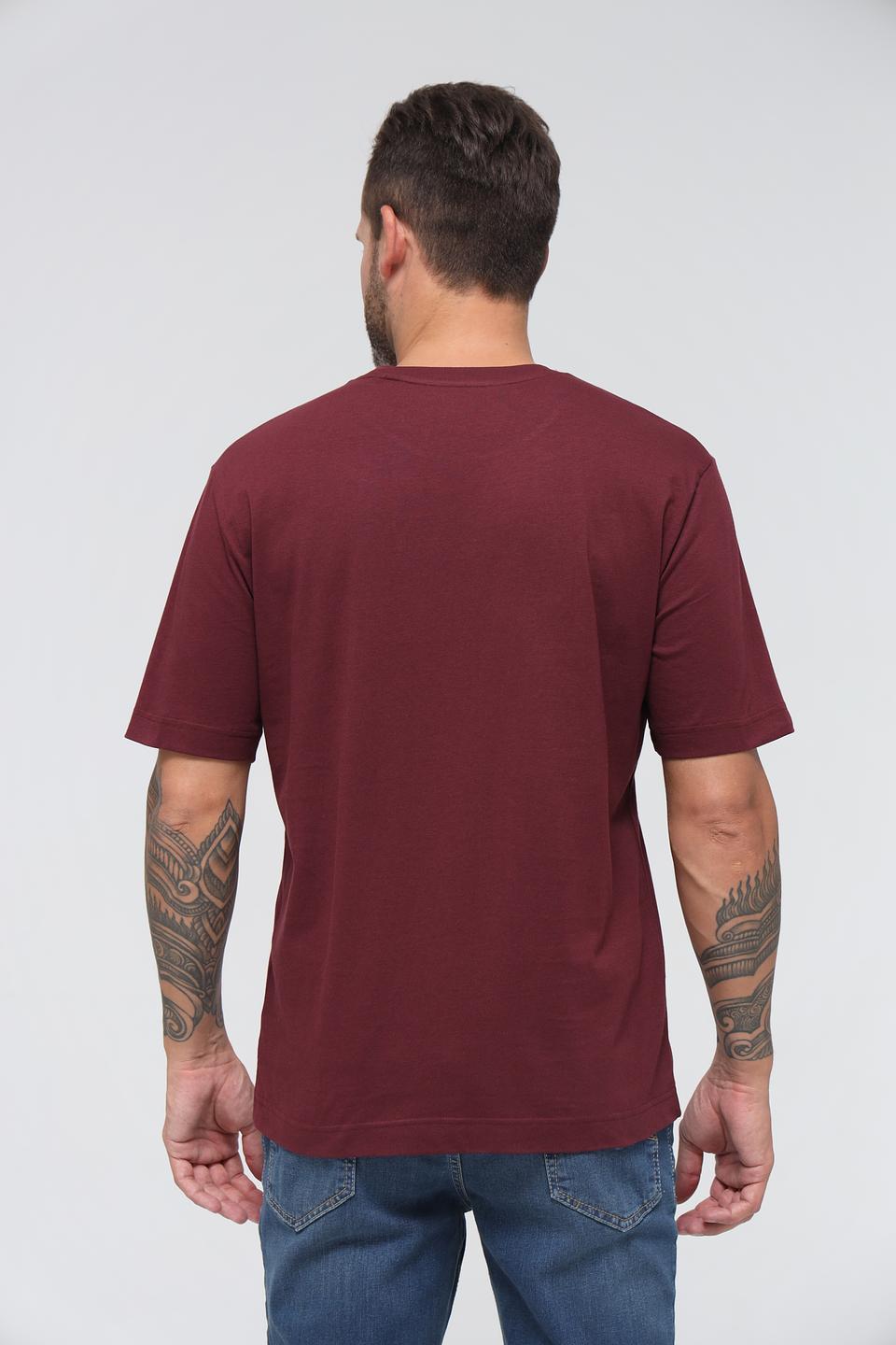 Футболка Marc O Polo бордовая