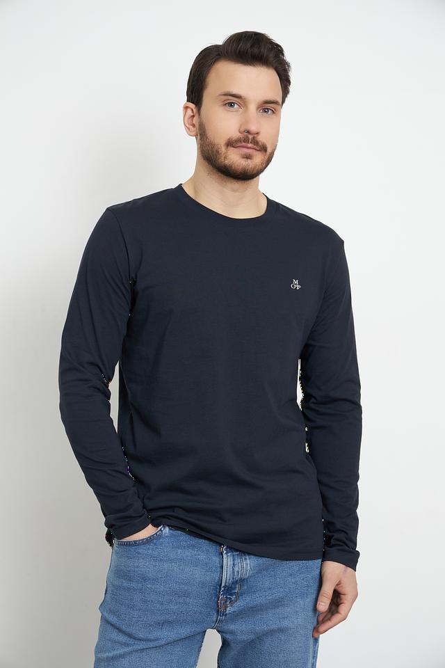 Лонгслив Marc O Polo men тёмно-синий