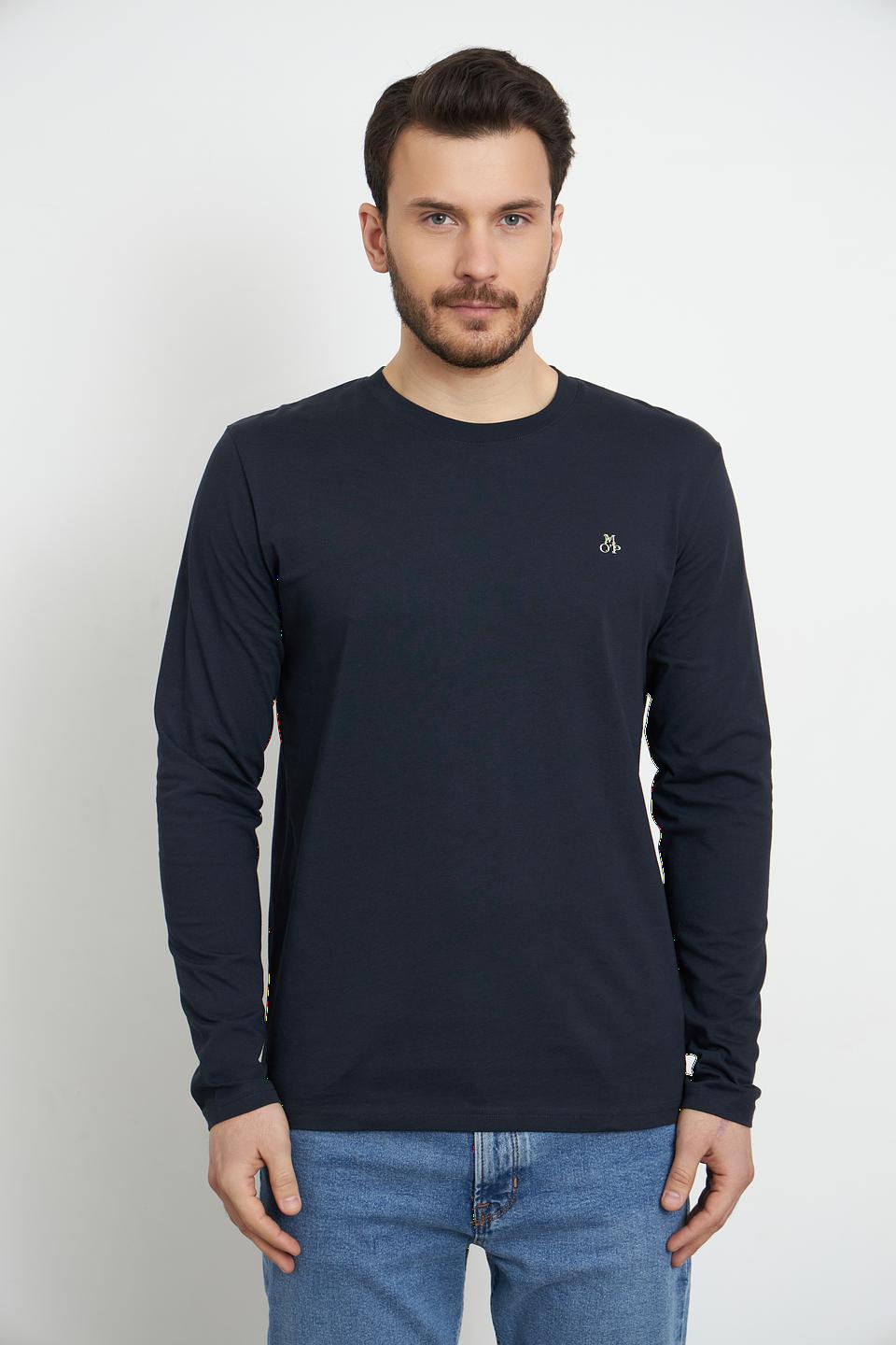 Лонгслив Marc O Polo men тёмно-синий