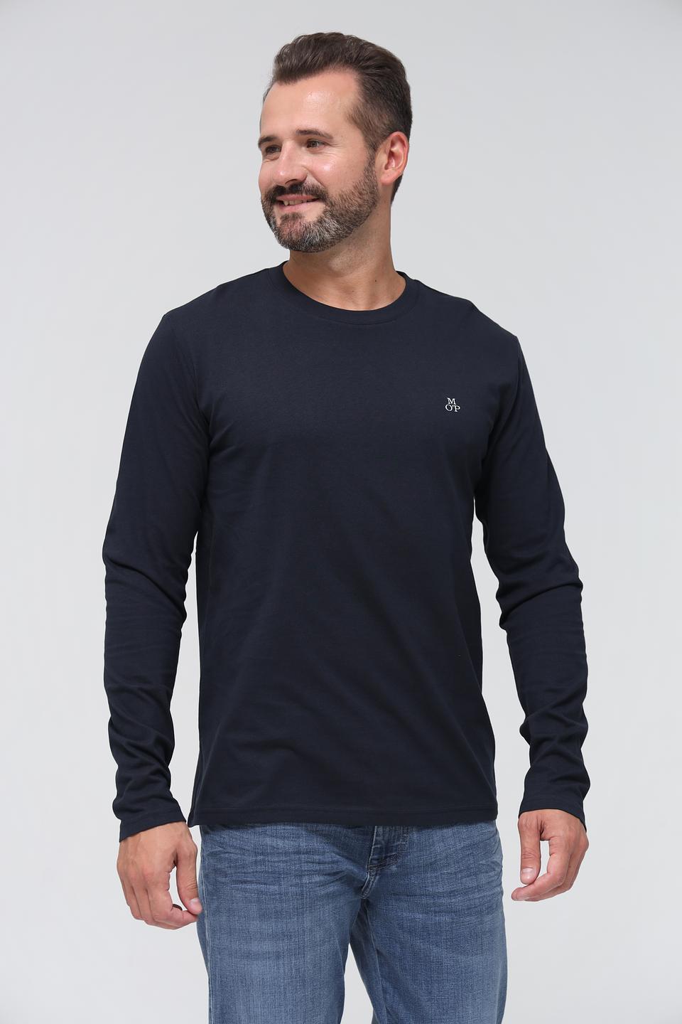Лонгслив Marc O Polo men тёмно-синий