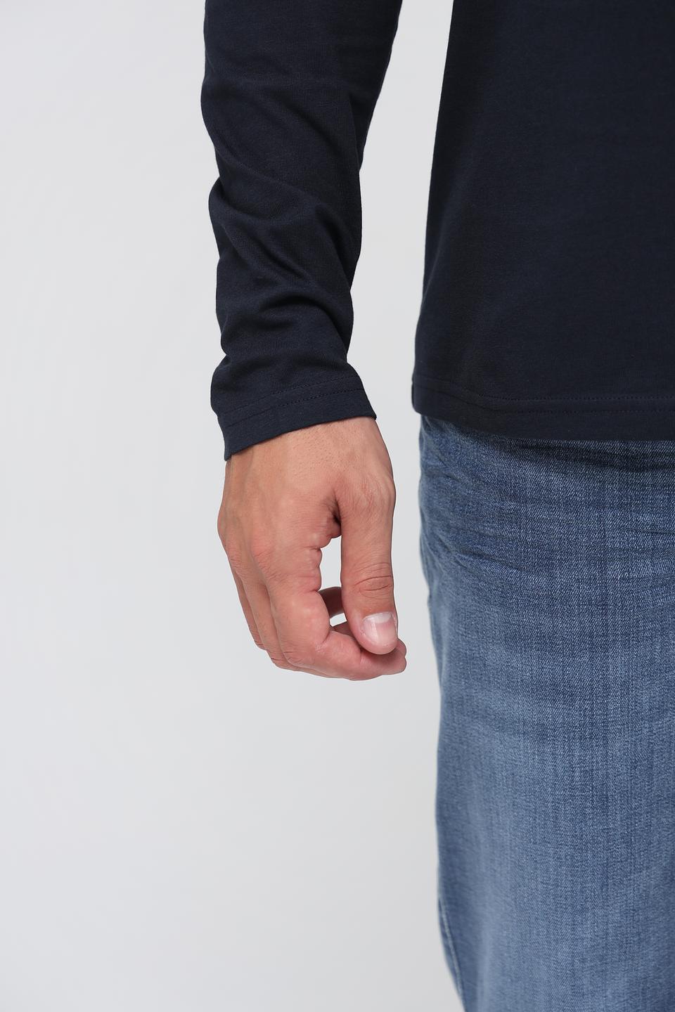 Лонгслив Marc O Polo men тёмно-синий