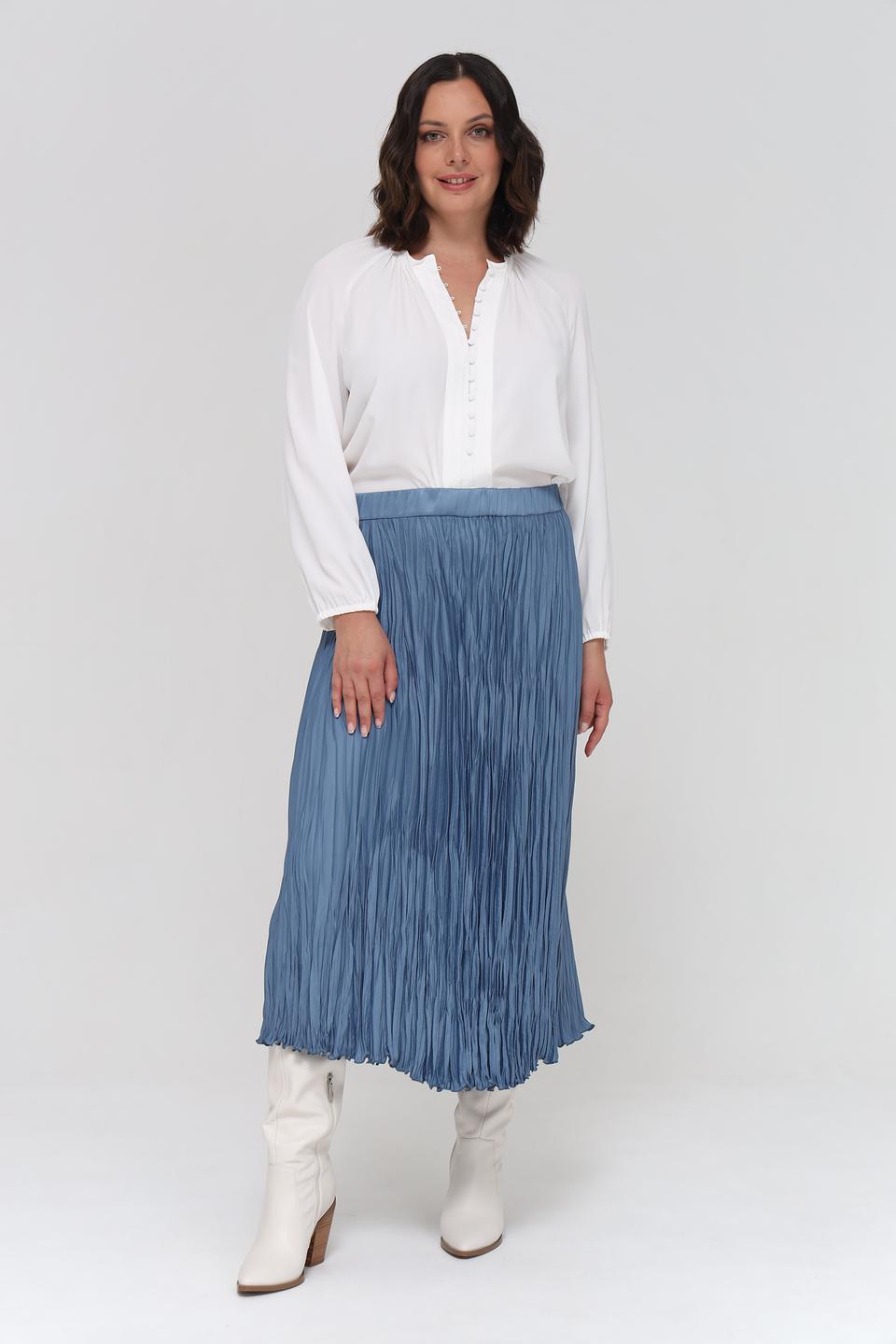 Блуза Luisa Cerano белая с рукавами-фонариками