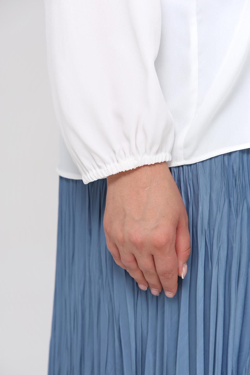 Блуза Luisa Cerano белая с рукавами-фонариками