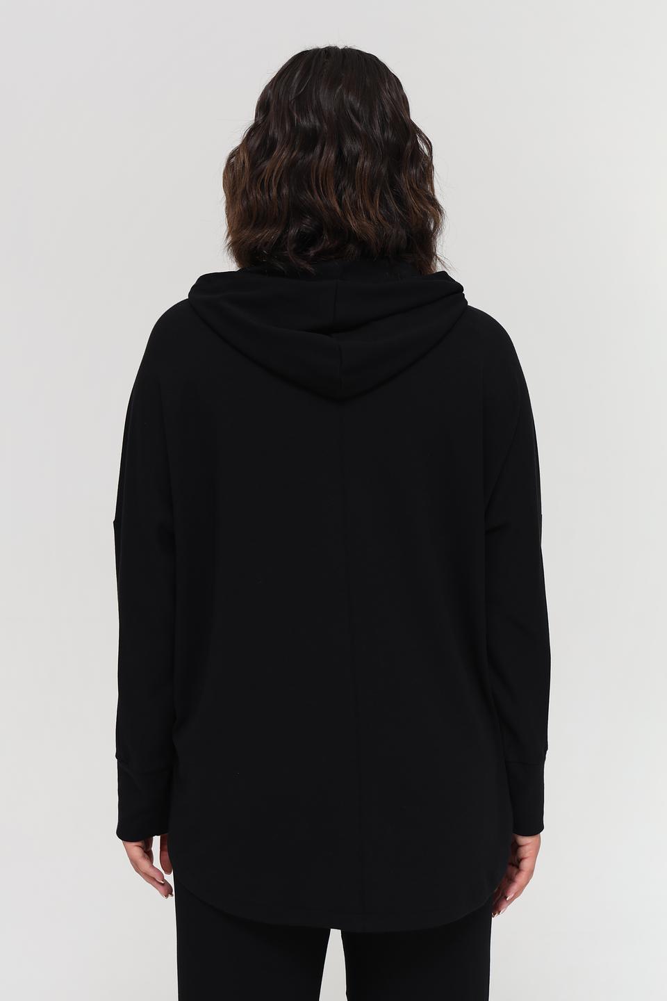 Пуловер Doris Streich с принтом чёрный