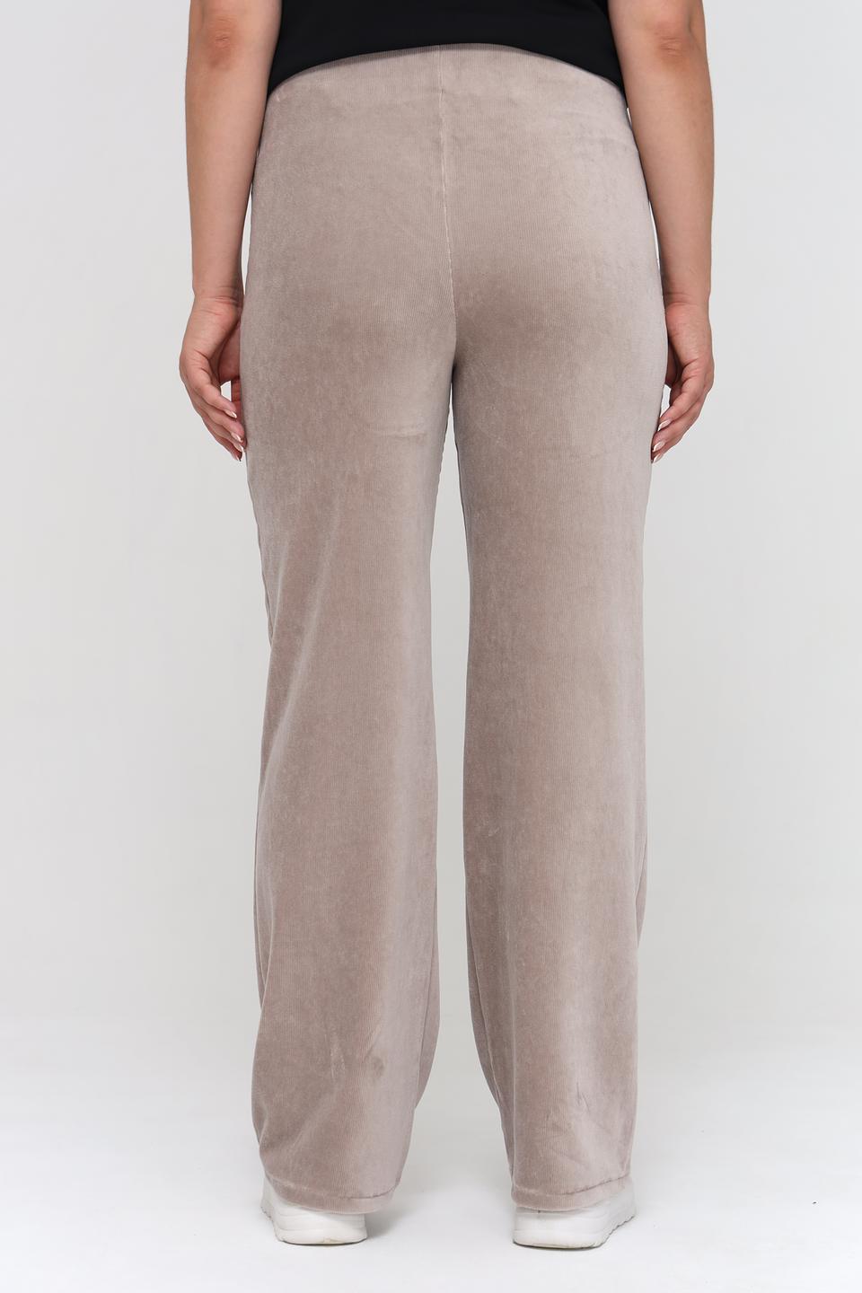 Брюки Margittes вельветовые бежевые
