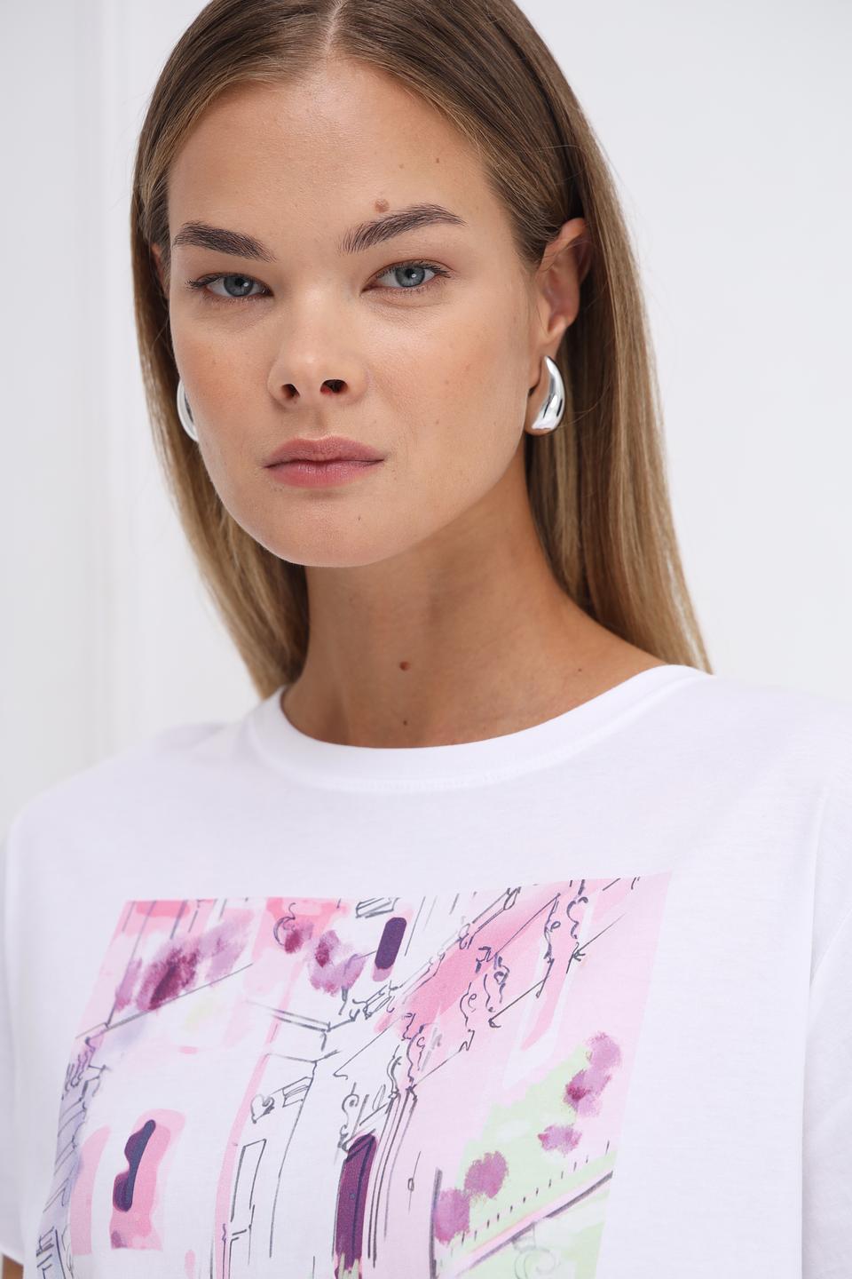 Футболка Monari с принтом