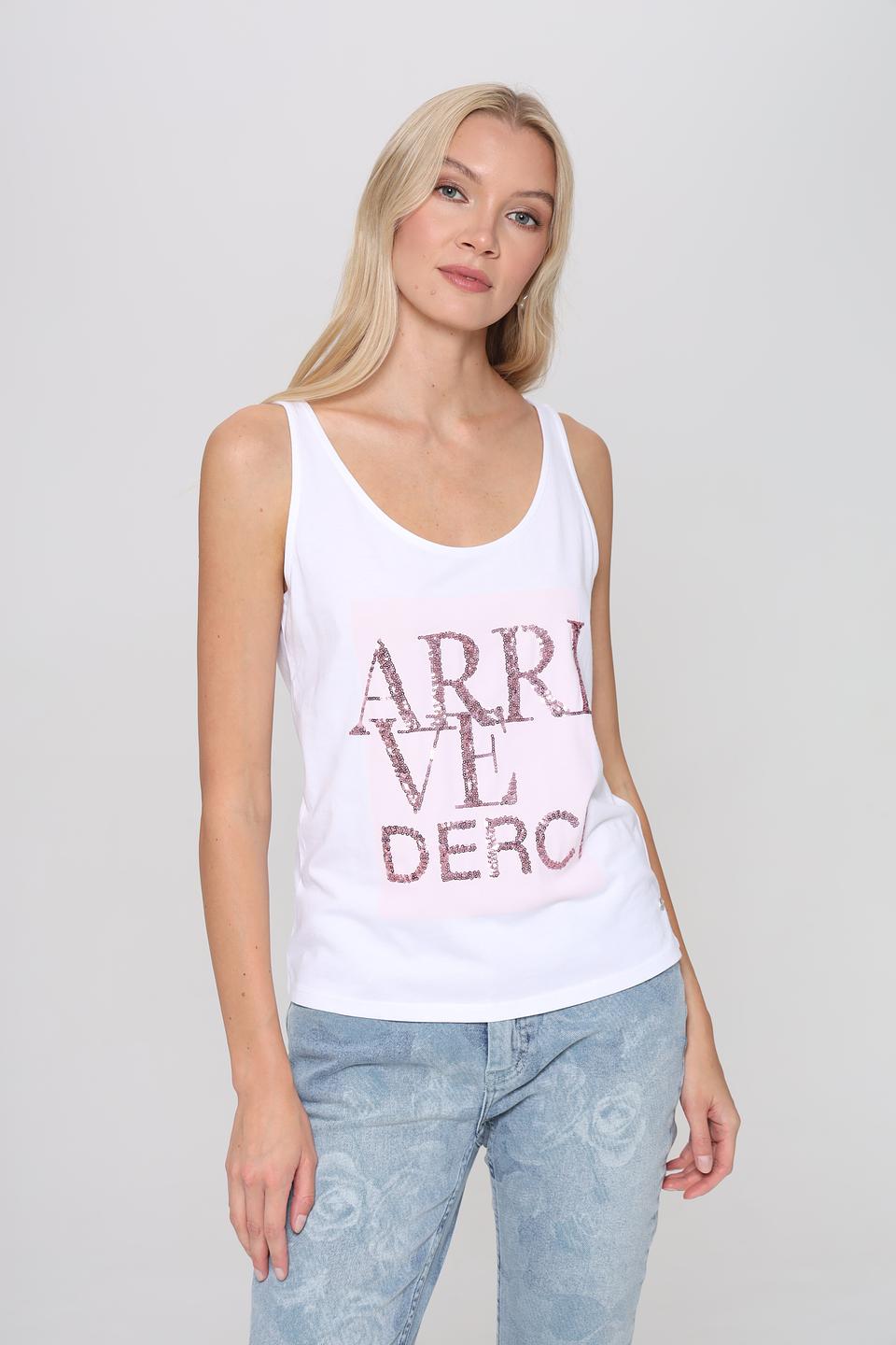 Топ Monari с надписью