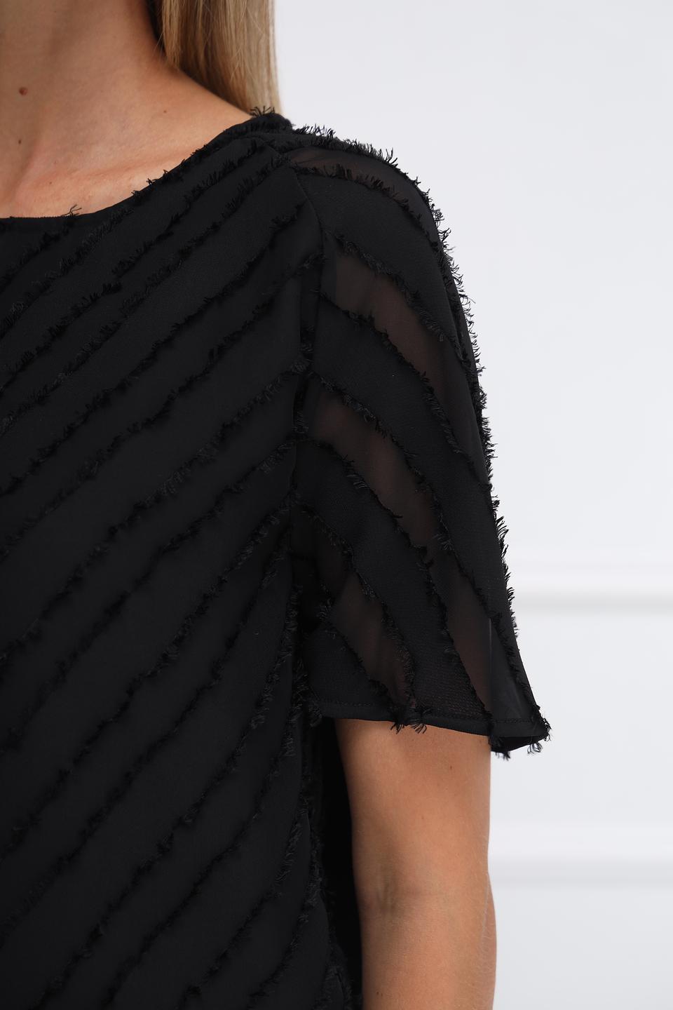 Блуза Gerry Weber EDITION чёрная с текстурой