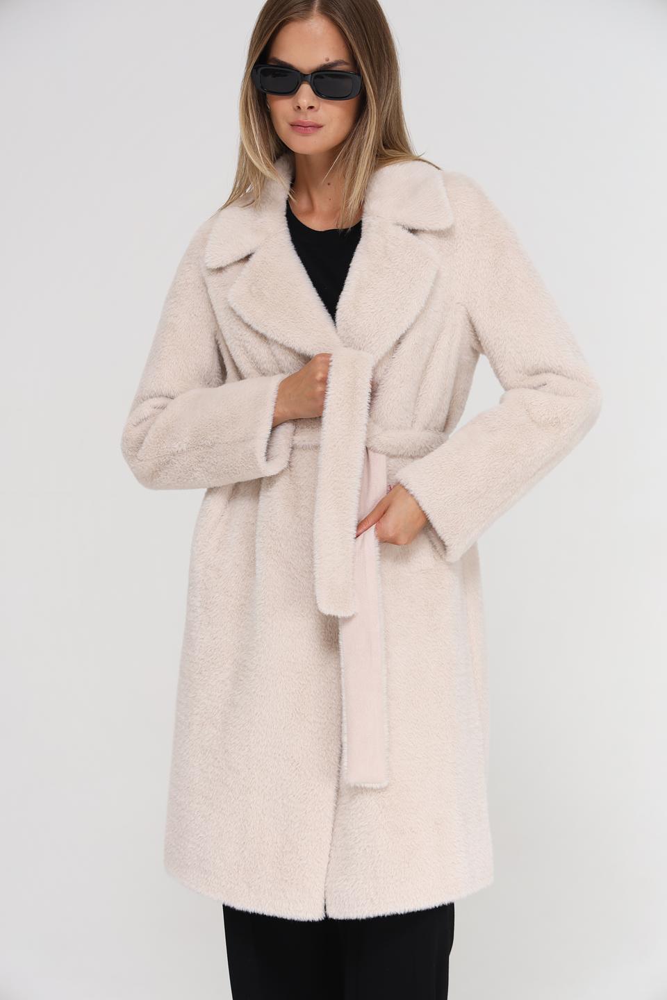 Пальто Electra style бежевое