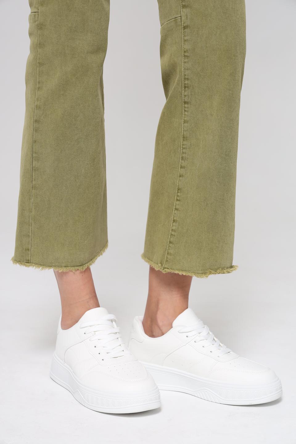 Джинсы Luisa Cerano оливковые