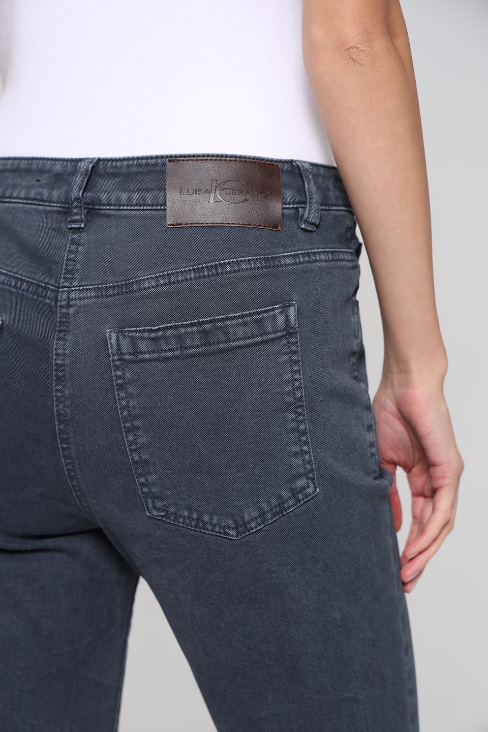 Джинсы Luisa Cerano серые