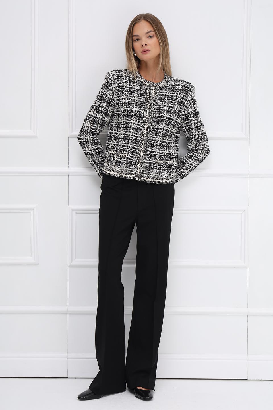 Жакет Oui в клетку