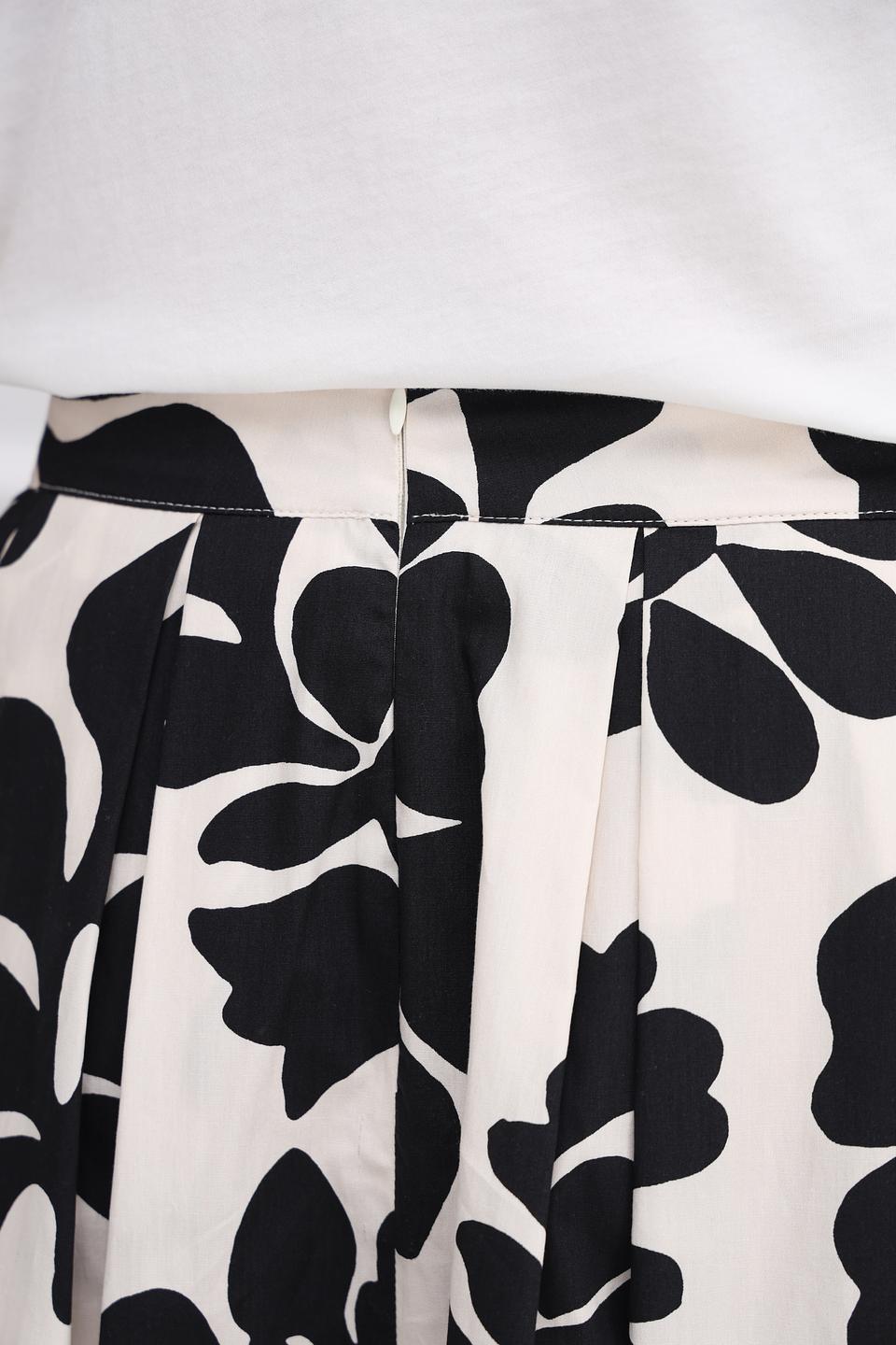 Юбка Oui с цветочным принтом