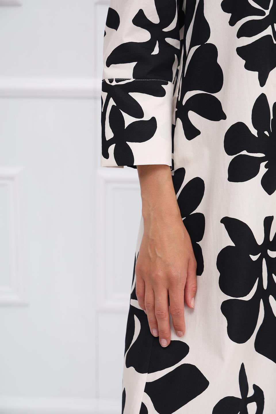 Платье Oui с цветочным принтом