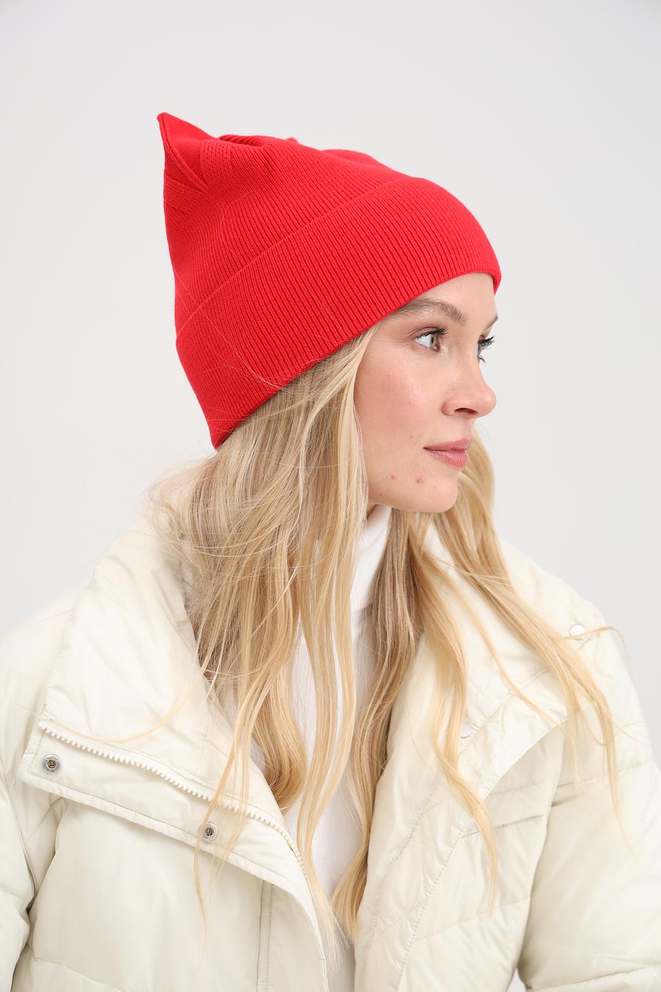 Шапка Adel красная