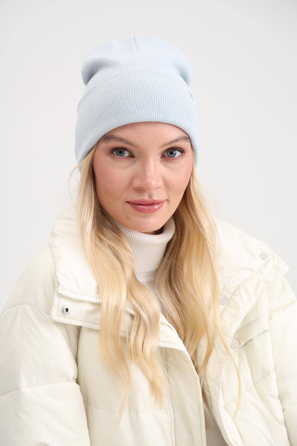 Шапка Adel голубая