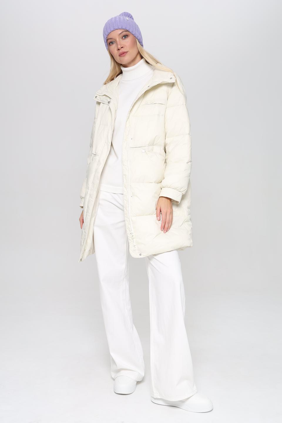 Шапка Adel вязаная лавандовая