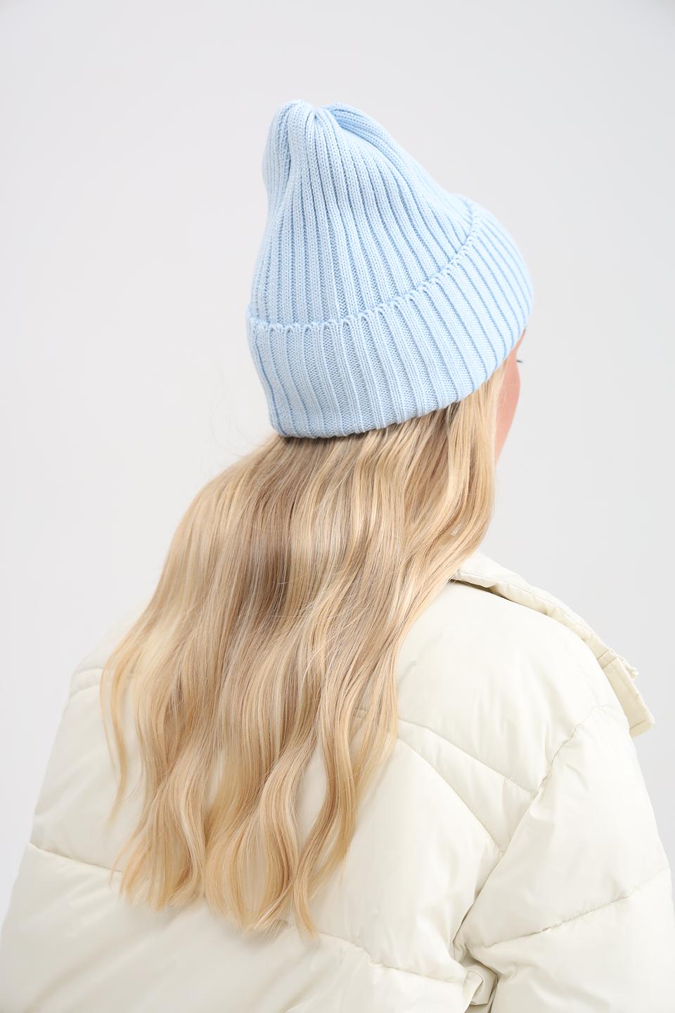 Шапка Adel голубая