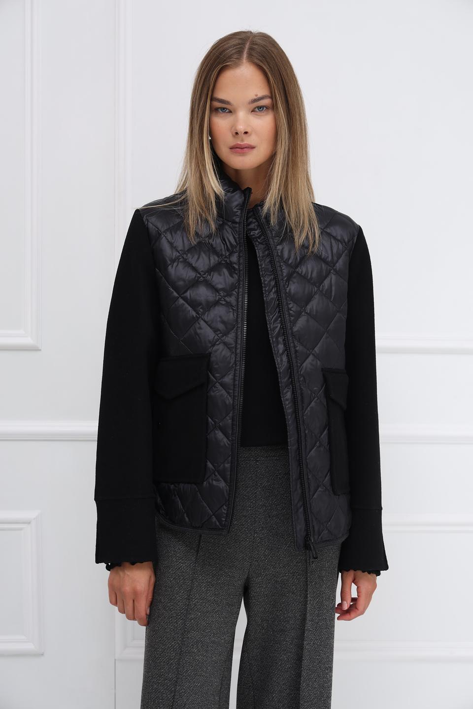 Куртка Marc Cain степлёная чёрная