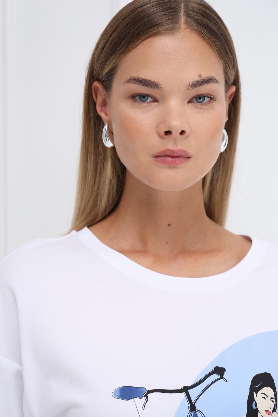 Футболка Monari с принтом