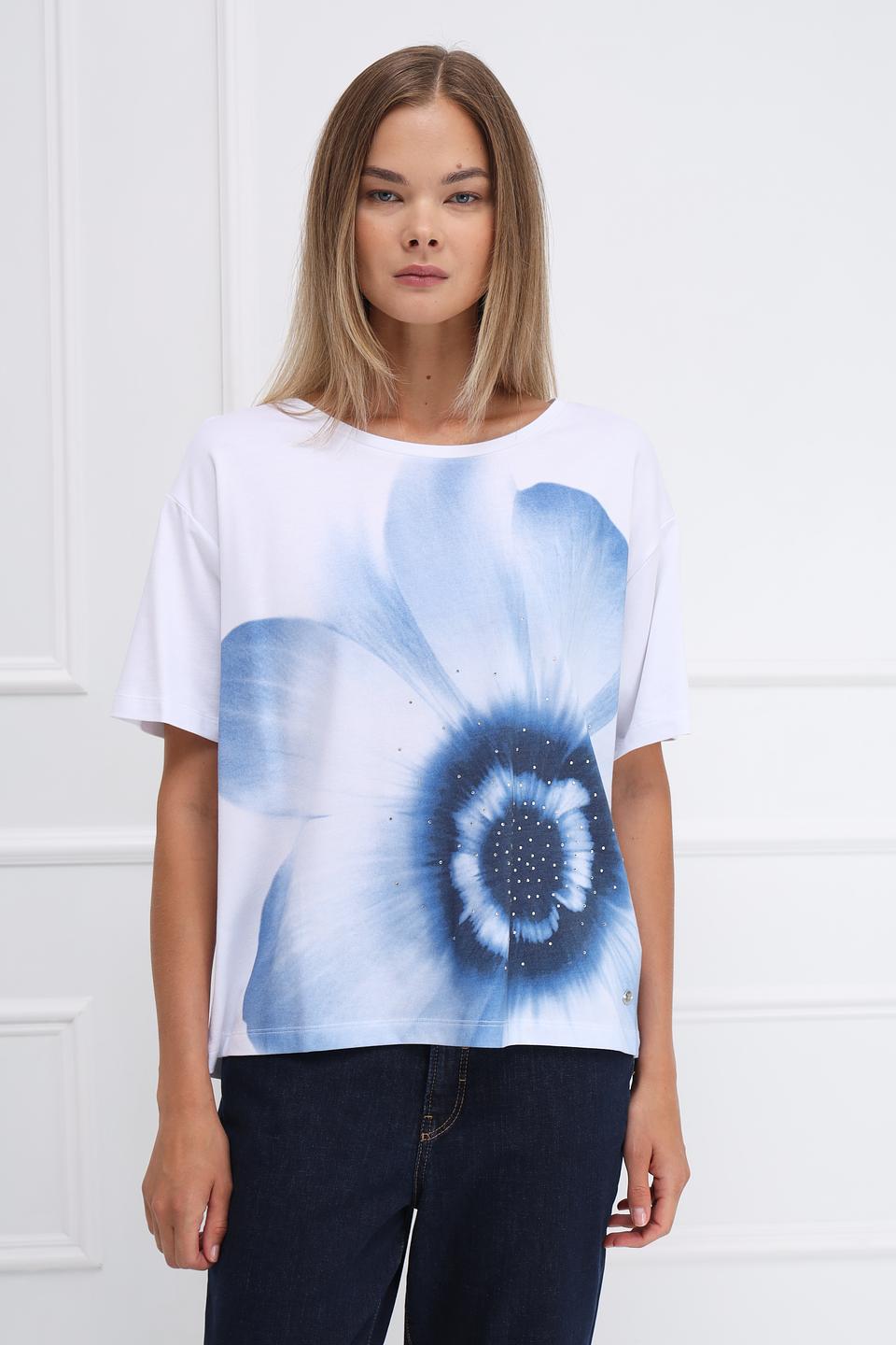 Блуза Monari с цветочным принтом