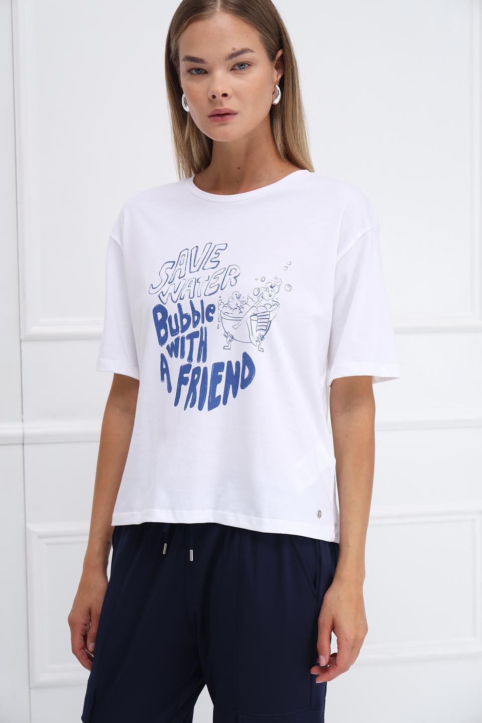 Футболка Monari с принтом