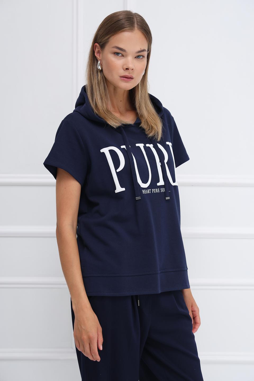 Пуловер Monari с надписью PURE