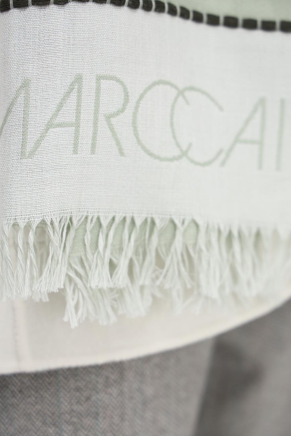 Шарф Marc Cain с геометрическим рисунком