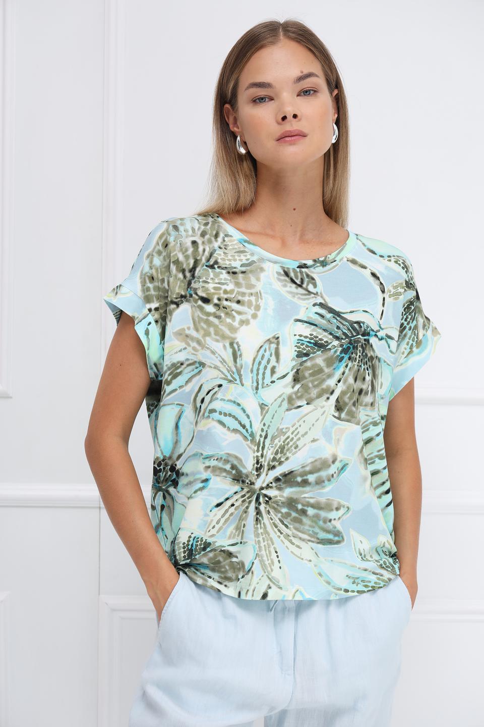 Блуза Monari с цветочным принтом