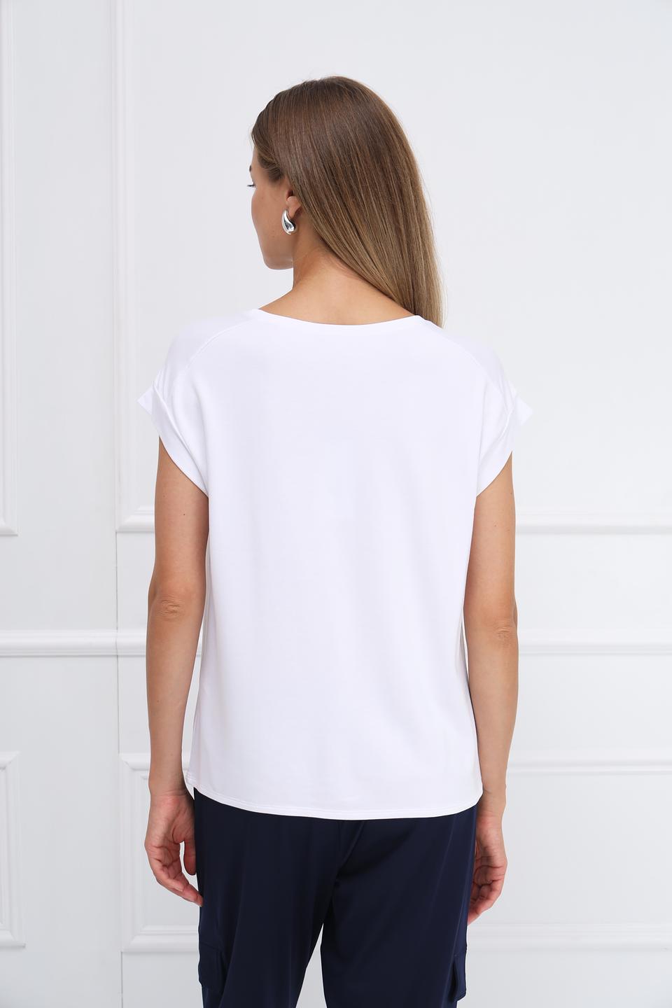 Футболка Monari с принтом Hawaii белый