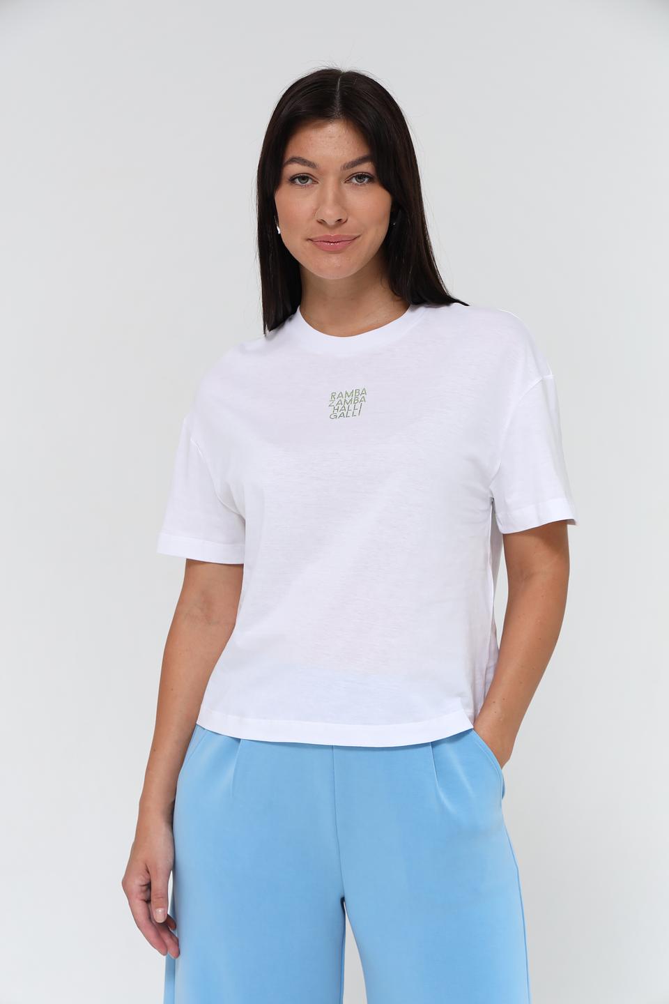 Футболка Rich and Royal с принтом белый