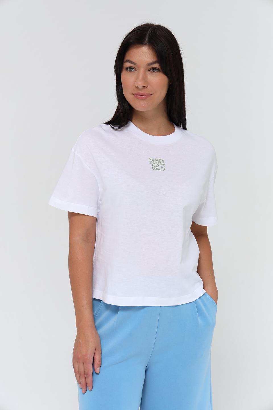 Футболка Rich and Royal с принтом белый