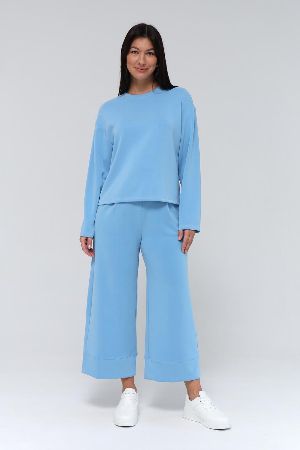 Пуловер Rich and Royal голубой