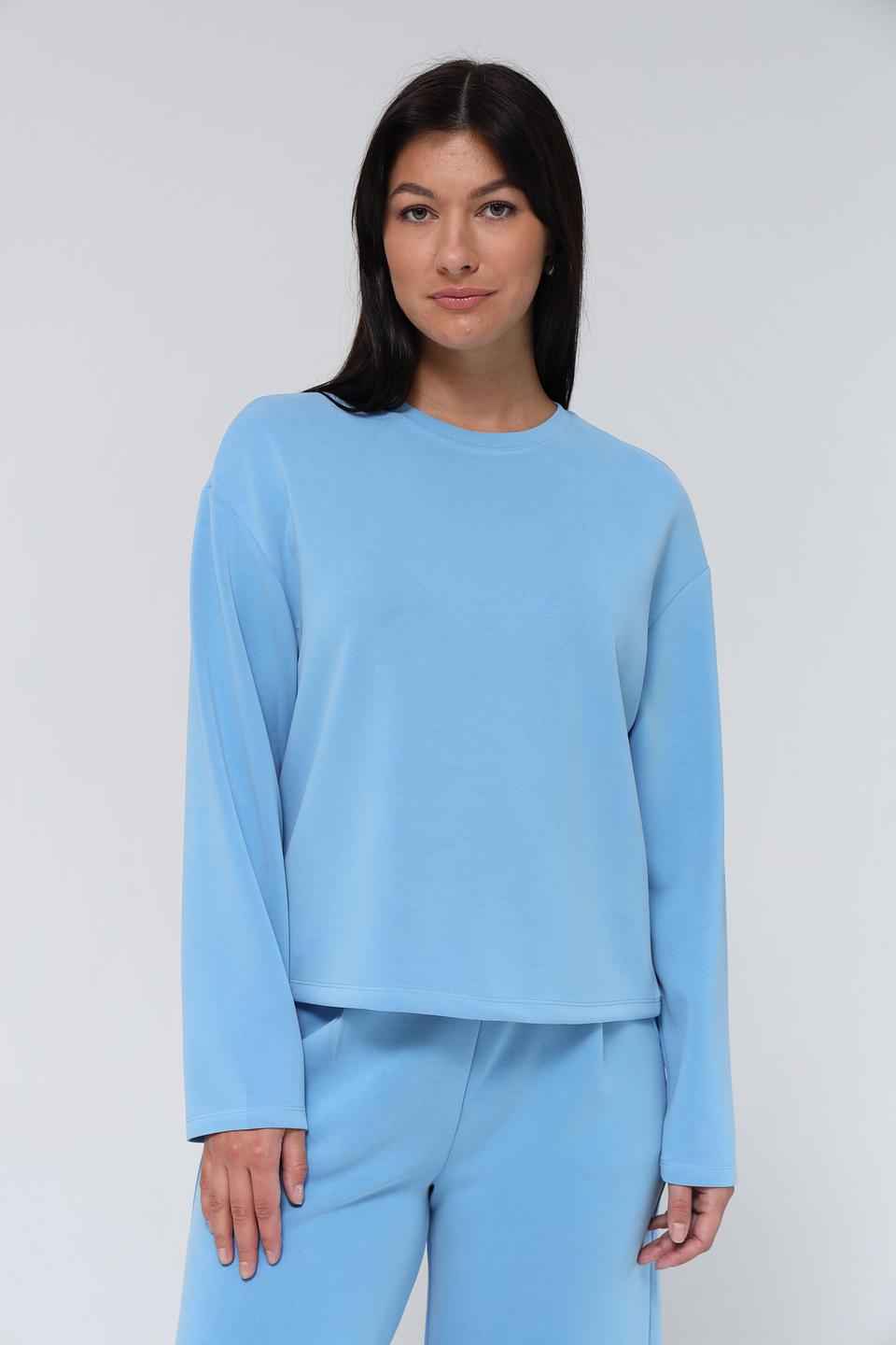 Пуловер Rich and Royal голубой