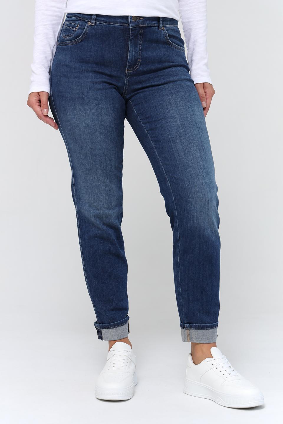 Джинсы Angels скинни тёмно-синие