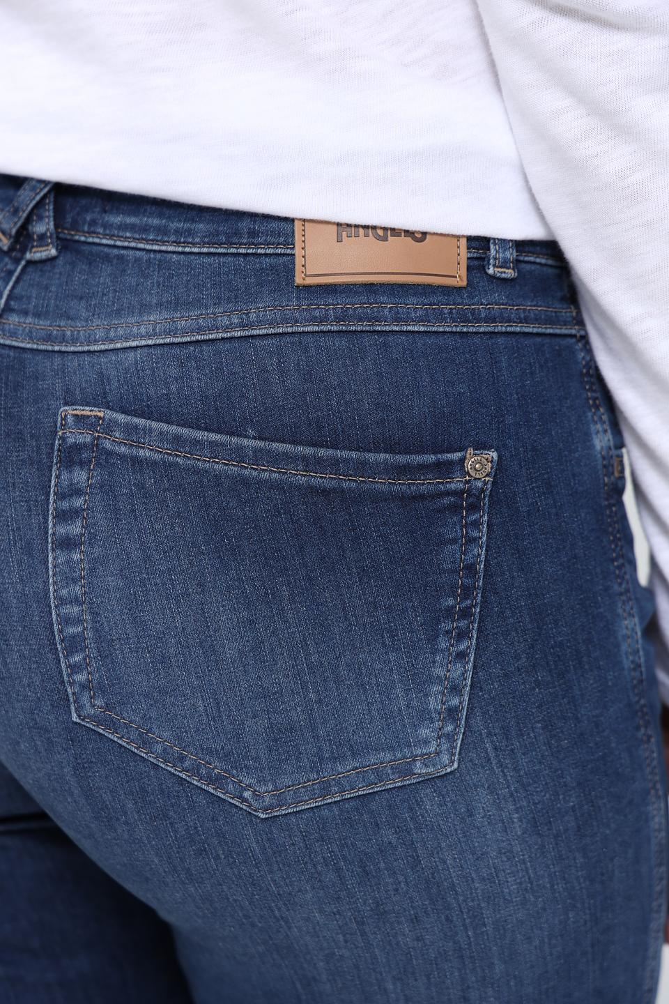 Джинсы Angels скинни тёмно-синие